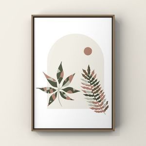 Minimalist modern boho abstract wall art print